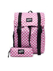 Vans Plecak VN000PSFFRQ1 Różowy. Czerwone torby i plecaki dziecięce Vans, z materiału. Za 179.99 zł.