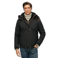 Windbreaker Superdry. Brązowe kurtki męskie Superdry., m, bez wzorów, bez kaptura. Za 419.90 zł.