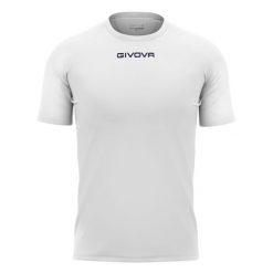 Męska Koszulka Capo. Białe koszulki sportowe męskie Givova, m, bez wzorów, bez kołnierzyka, bez ramiączek, trekkingowe. Za 62.99 zł.