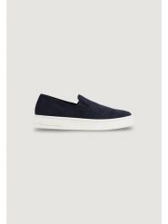 Armani Exchange Półbuty XM002633 AF16411 ZB004 Granatowy. Niebieskie półbuty na co dzień męskie Armani Exchange, ze skóry, bez zapięcia. Za 759.99 zł.