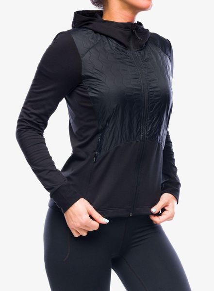 Bluza biegowa damska Sensor Infinity Zero Jacket. Czarne bluzy damskie Sensor, s, bez wzorów, z lycry, primaloft. Za 211.01 zł.