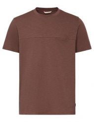 Koszulka funkcyjna M Nevis T-Shirt IV. Brązowe t-shirty męskie Vaude, l, bez wzorów, z dżerseju, biznesowe, bez kołnierzyka. Za 189.00 zł.