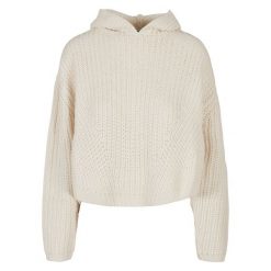 Bluzy damskie z kapturem duże rozmiary Urban Classics oversized. Białe bluzy damskie Urban Classics, bez wzorów, z kapturem. Za 237.00 zł.