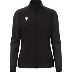Damska bluza dresowa Macron Rama. Czarne bluzy sportowe damskie Macron, m, bez wzorów, z dresówki, bez kaptura. Za 216.50 zł.