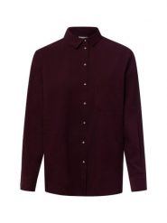 Marie Lund bluzka z sztruksu Kobiety Bawełna lila, 38. Bluzki damskie Marie Lund, bez wzorów, z bawełny, eleganckie, bez kołnierzyka, bez ramiączek. Za 229.95 zł.