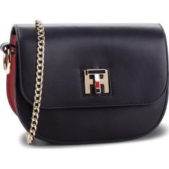 Torebka TOMMY HILFIGER - Th Twist Leather Cro AW0AW05714 903. Niebieskie torebki do ręki damskie Tommy Hilfiger, ze skóry. Za 849.00 zł.