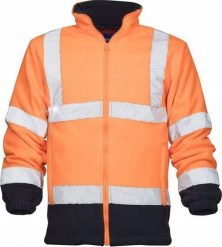 Ardon HiViz REF - bluza polarowa - pomarańczowy H8920 4XL. Brązowe bluzy męskie Ardon, m, bez wzorów, z polaru, bez kaptura. Za 143.64 zł.