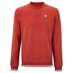 Męska bluza tenisowa Tecnifibre Terry Sweater. Czerwone bluzy męskie TECNIFIBRE, m, bez wzorów, bez kaptura. Za 259.99 zł.