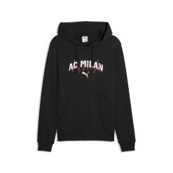 Męska bluza z kapturem AC Milan FtblCulture PUMA. Białe bluzy męskie Puma, m, bez wzorów, z kapturem. Za 279.00 zł.
