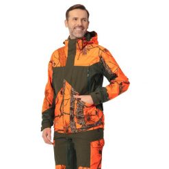 Kurtka myśliwska Thunder Thermo 4 z kamuflażem i membraną. Brązowe kurtki męskie tagart, s, bez wzorów, sportowe, bez kaptura. Za 1,119.00 zł.