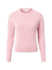 Marie Lund sweter bawełniany Kobiety Bawełna różowy, XXL. Czerwone swetry damskie Marie Lund, xxl, bez wzorów, z bawełny, klasyczne, bez kołnierzyka, bez ramiączek, bez kaptura. Za 199.95 zł.