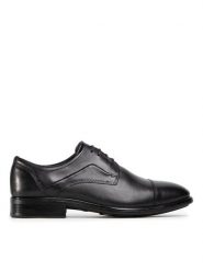 ECCO Półbuty Citytray 51270401001 Czarny. Czarne eleganckie półbuty ecco, ze skóry, wizytowe, bez zapięcia. Za 499.99 zł.