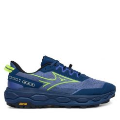 Buty do biegania Mizuno. Niebieskie buty sportowe męskie Mizuno, bez zapięcia, do biegania, mizuno wave. Za 689.99 zł.