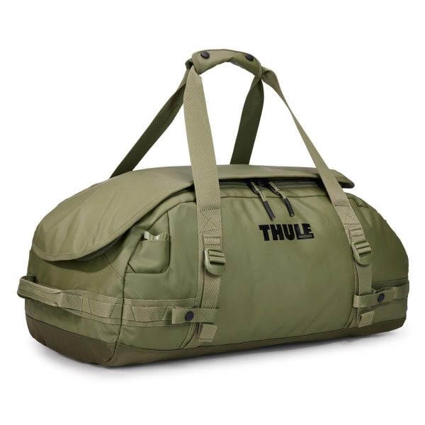 Torba podróżna Thule Chasm 40 L - olivine/olivine. Zielone plecaki damskie Thule, bez wzorów. Za 482.99 zł.