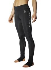 Legginsy sportowe damskie Reebok Combat Ankle Lock S96545. Czarne legginsy damskie Reebok, l, bez wzorów, z dzianiny. Za 59.00 zł.