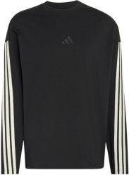 Adidas Koszulka męska Kit 3-Stripes Long Sleeve czarna KF2427 XL. Czarne bluzki z długim rękawem męskie Adidas, m, bez wzorów, bez kołnierzyka. Za 198.99 zł.