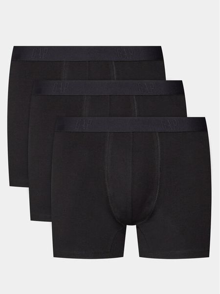 Gap Komplet bokserek 701135-00 Czarny. Czarne bokserki męskie GAP, m, bez wzorów, z bawełny. Za 99.99 zł.