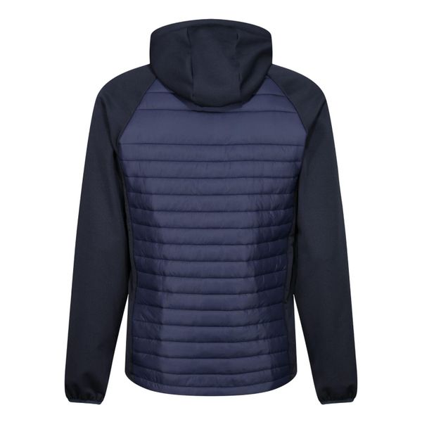 Męska Hybrydowa Kurtka Z Kapturem Navigate. Niebieskie kurtki męskie Regatta, m, bez wzorów, trekkingowe. Za 206.99 zł.