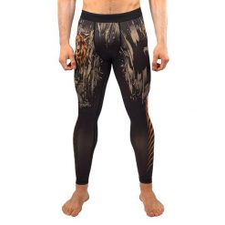 Venum Legginsy Tiger Black/Neon Orange. Czarne legginsy sportowe męskie VENUM, m, bez wzorów. Za 239.99 zł.