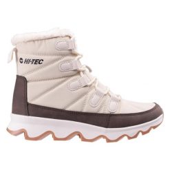 Buty damskie Hi-Tec Szanti. Brązowe obuwie sportowe damskie Hi-tec, bez wzorów, z gumy, narciarskie. Za 359.99 zł.