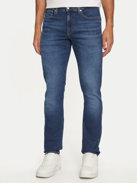 Calvin Klein Jeans Jeansy J30J323686 Niebieski Slim Fit. Niebieskie jeansy męskie Calvin Klein Jeans. Za 349.99 zł.