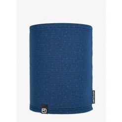 Komin Ortovox Fleece Light Grid Neckwarmer - petrol blue. Niebieskie szaliki i chusty damskie ORTOVOX, bez wzorów. Za 151.99 zł.