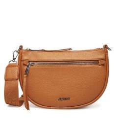 Torebka JENNY. Brązowe listonoszki damskie Jenny, bez wzorów, bez dodatków. Za 129.99 zł.