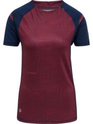 Damska koszulka Hummel hmlPRO. Czarne t-shirty damskie Hummel, l, bez wzorów, z jersey, bez kołnierzyka. Za 197.90 zł.