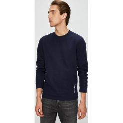 Tom Tailor Denim - Bluza. Czarne bluzy męskie Tom Tailor Denim, z bawełny. W wyprzedaży za 89.90 zł.