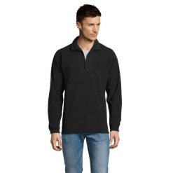 Bluza Polarowa Unisex Dla Dorosłych Ness Half Zip. Czarne bluzy męskie SOL'S, na zimę, m, bez wzorów, z polaru, bez kaptura. Za 138.99 zł.
