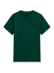 Guess T-Shirt L5RI36 K8HM4 Zielony ciemny Regular Fit. Zielone t-shirty dla chłopców Guess, z aplikacjami, z bawełny, bez ramiączek. Za 114.99 zł.
