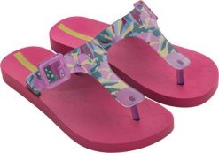 Ipanema Ipanema damskie japonki Urban Arte Conecta Fem 26721 22523 PINK/CLEAR/YELLOW 35-36. Różowe klapki damskie Ipanema, bez wzorów, bez obcasa. Za 104.99 zł.