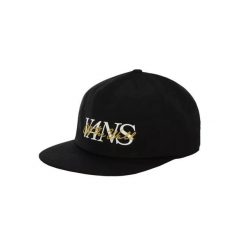 Czapka z daszkiem męska On The Shallow Cap. Czarne czapki i kapelusze męskie Vans, na lato, bez wzorów, z materiału, sportowe. Za 69.99 zł.