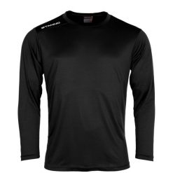Koszulka z długim rękawem Stanno Field. Czarne koszulki sportowe męskie STANNO, m, bez wzorów, z materiału, bez kołnierzyka, bez ramiączek. Za 114.00 zł.