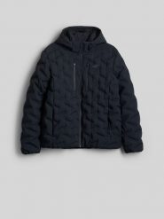 4F Kurtka zimowa z wypełnieniem syntetycznym męska - czarna XL. Czarne kurtki męskie 4f, na zimę, m, bez wzorów, z materiału, trekkingowe. Za 399.99 zł.