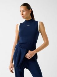 Guess Sweter 181078 Niebieski Classic Fit. Niebieskie swetry damskie Guess, s, z aplikacjami, z syntetyku, bez kołnierzyka, bez ramiączek, bez kaptura. Za 294.99 zł.