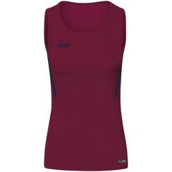 Dziewczęca koszulka typu tank top Jako top Challenge. Czerwone t-shirty i topy dla dziewczynek Jako, bez wzorów, z materiału, bez ramiączek. Za 155.50 zł.