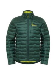 Jack Wolfskin Kurtka puchowa Passamani A61836 Zielony Regular Fit. Zielone kurtki męskie Jack Wolfskin, m, bez wzorów, z puchu, outdoorowe. Za 739.99 zł.