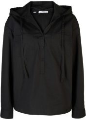 Bluzka tunikowa z czystej bawełny organicznej. Białe bluzki damskie bonprix, bez wzorów, z bawełny, bez kołnierzyka, bez ramiączek. Za 129.99 zł.