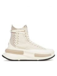 Converse Sneakersy Run Star Legacy Cx Platform Crafted Laces A10654C Beżowy. Brązowe buty sportowe męskie Converse, z materiału, bez zapięcia. Za 459.99 zł.
