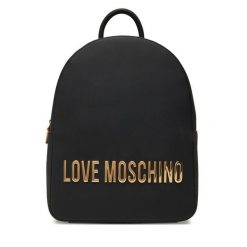Plecak LOVE MOSCHINO. Czarne plecaki damskie Love Moschino, bez wzorów. Za 709.99 zł.