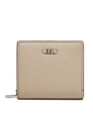 MICHAEL Michael Kors Portfel 32S5S8ED1L Beżowy. Brązowe portfele damskie MICHAEL Michael Kors, bez wzorów, ze skóry. Za 549.99 zł.