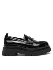 Pepe Jeans Loafersy PLS10415 Czarny. Czarne mokasyny damskie Pepe Jeans, z jeansu. Za 399.99 zł.