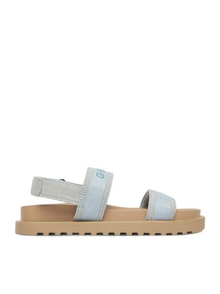 G-Star Raw Sandały CEO-COLS1 Niebieski. Niebieskie sandały damskie G-Star, bez wzorów, ze skóry, bez obcasa, na płaskiej podeszwie, bez zapięcia. Za 114.99 zł.