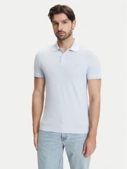 Lacoste Polo PH5056 Błękitny Slim Fit. Niebieskie koszulki polo męskie Lacoste, m, bez wzorów, z bawełny, bez ramiączek. Za 579.99 zł.