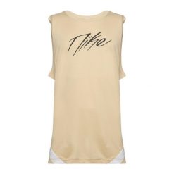 Koszulka koszykarska męska Nike Icon Dri-Fit TT. Żółte koszulki sportowe męskie Nike, m, bez wzorów, bez kołnierzyka, bez ramiączek, do koszykówki, dri-fit (nike). Za 139.99 zł.