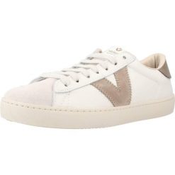 Buty VICTORIA 1126142V Beżowy. Brązowe obuwie sportowe damskie VICTORIA, bez wzorów, z materiału, na fitness i siłownię. Za 305.99 zł.