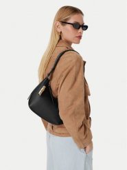 Furla Torebka Goccia S WB01500 BX3353 CN O6000 Czarny. Czarne torebki do ręki damskie Furla, bez wzorów, ze skóry, bez dodatków. Za 1,259.00 zł.
