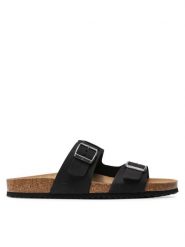 Geox Klapki U Sandal Ghita B U159VB 00032 C9999 Czarny. Czarne klapki męskie Geox, z nubiku. Za 339.99 zł.