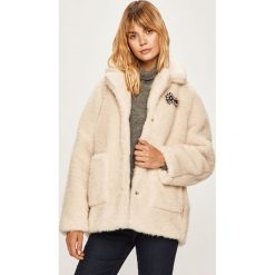 Liu Jo - Kurtka. Brązowe kurtki damskie Liu Jo, bez wzorów, z materiału, bez kaptura. Za 1,299.00 zł.